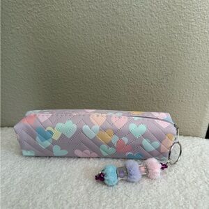 Colorful Heart Kids Pencil Case